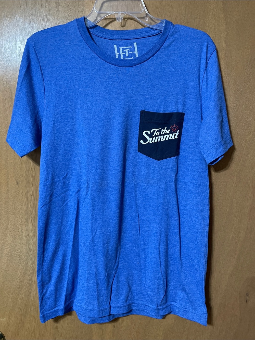 To The Summit Men's Royal Blue Pocket Tee